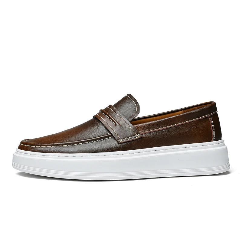Leren bootschoenen