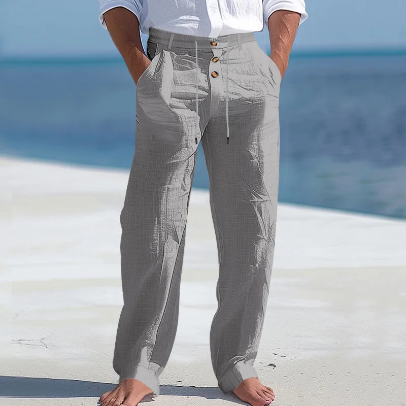 Linnen zomerbroek