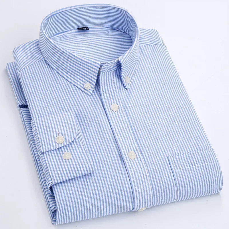 Katoenen shirt met lange mouwen