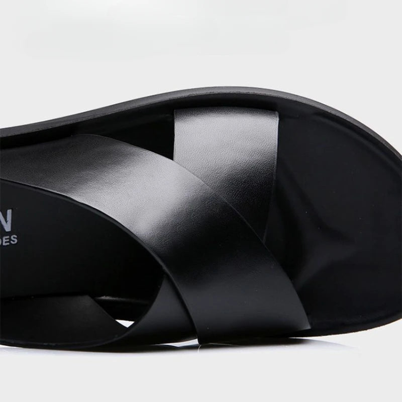 Elegante Leren Sandalen