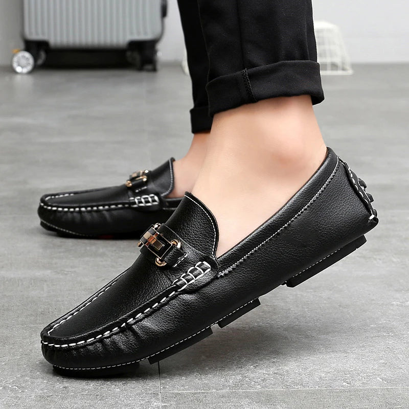 Echt leren Loafers