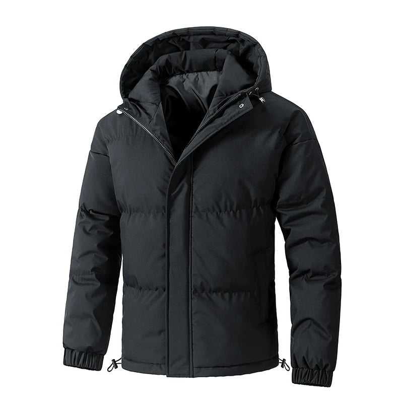 Elegante parka met capuchon
