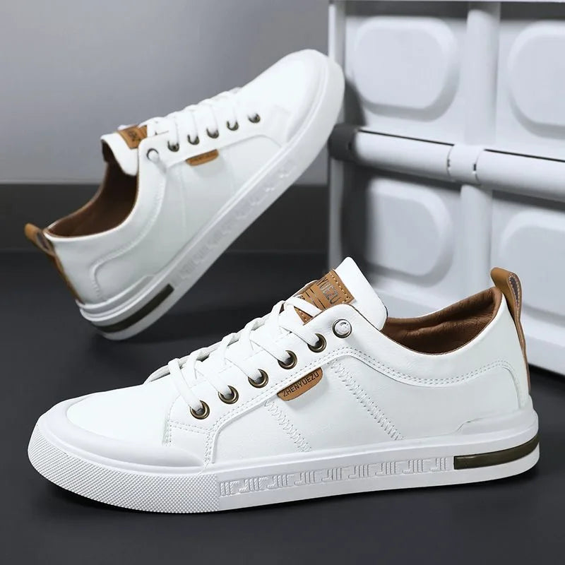 Elegante Leren Sneakers