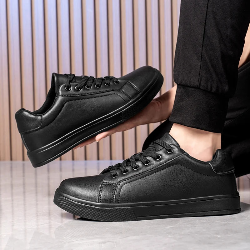 Casual leren schoenen