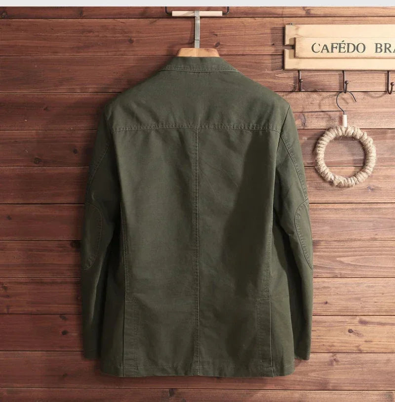 Italiaanse katoenen blazer