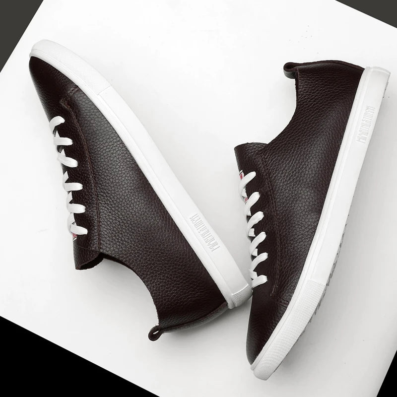 Schoenen van echt leer