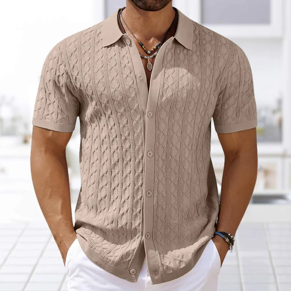 Button-Up Poloshirt