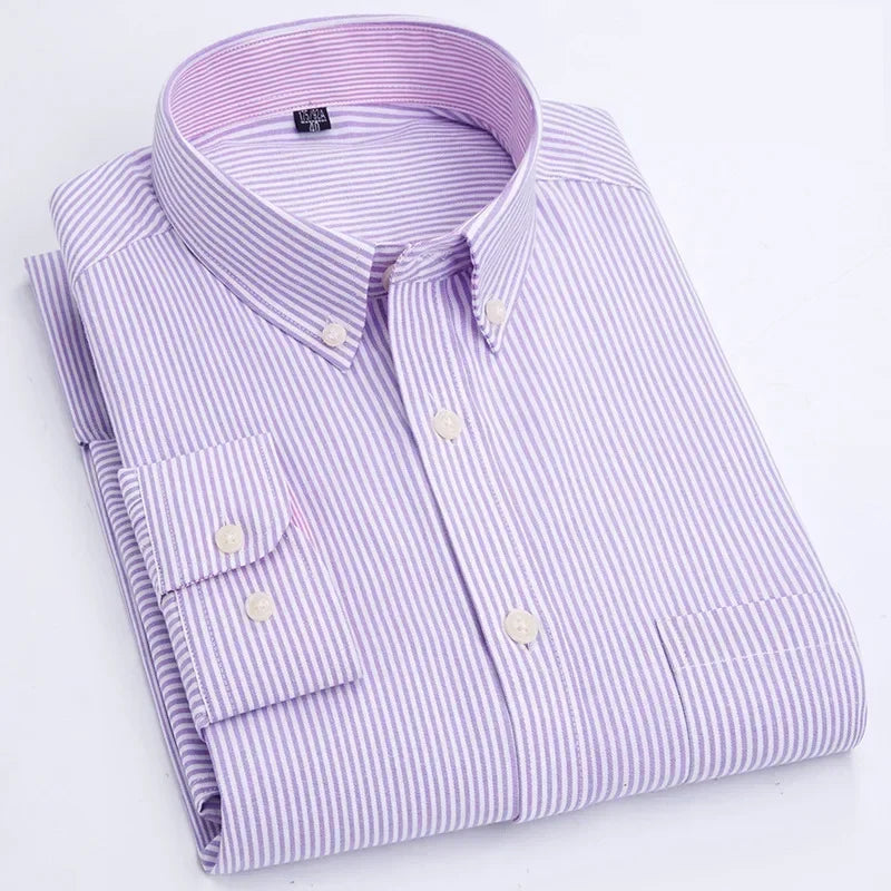 Katoenen shirt met lange mouwen