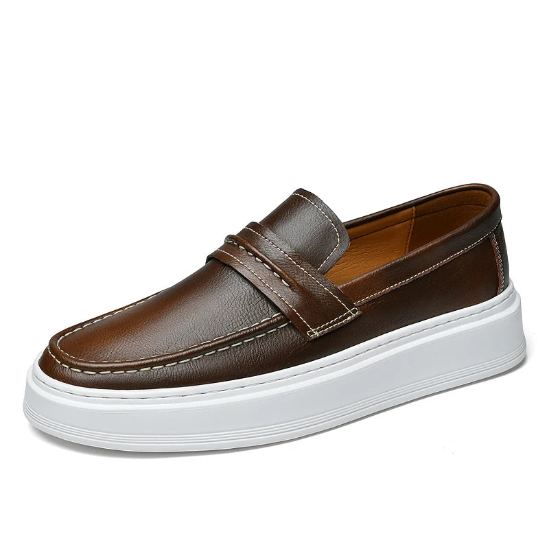 Leren bootschoenen