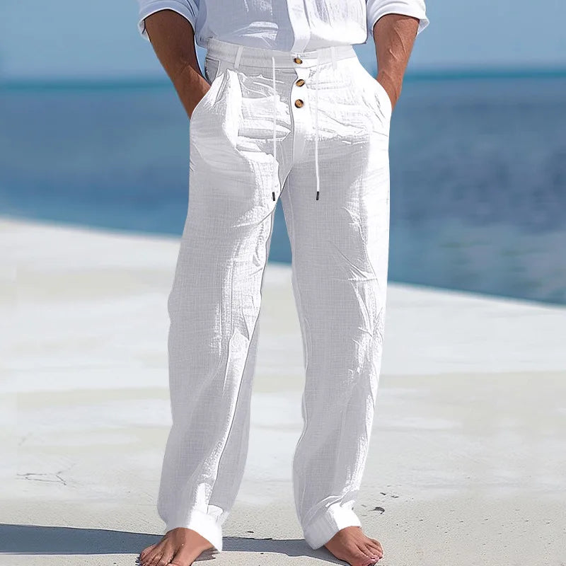 Linnen zomerbroek
