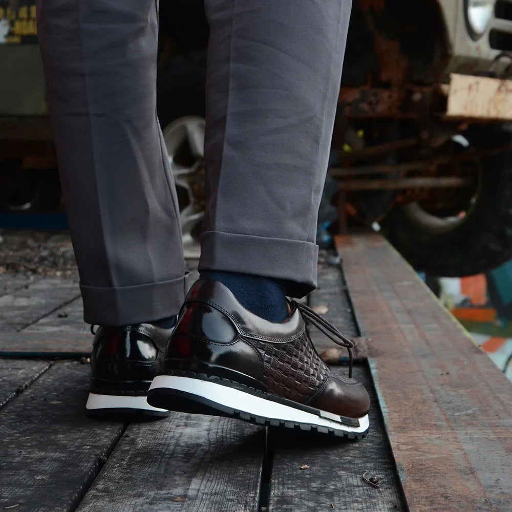 Schoenen van echt leer