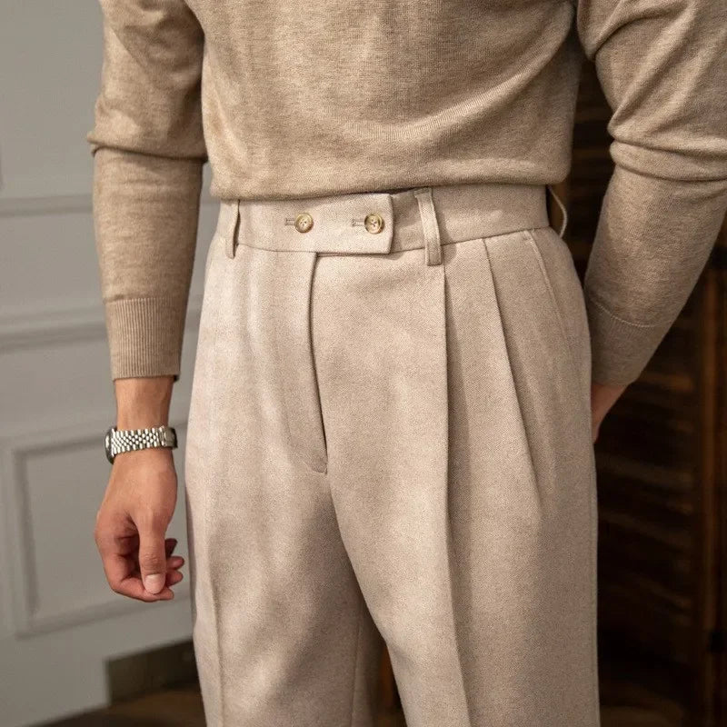 Chique broek met hoge taille