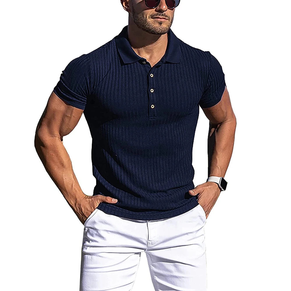 Elegant gestreept poloshirt