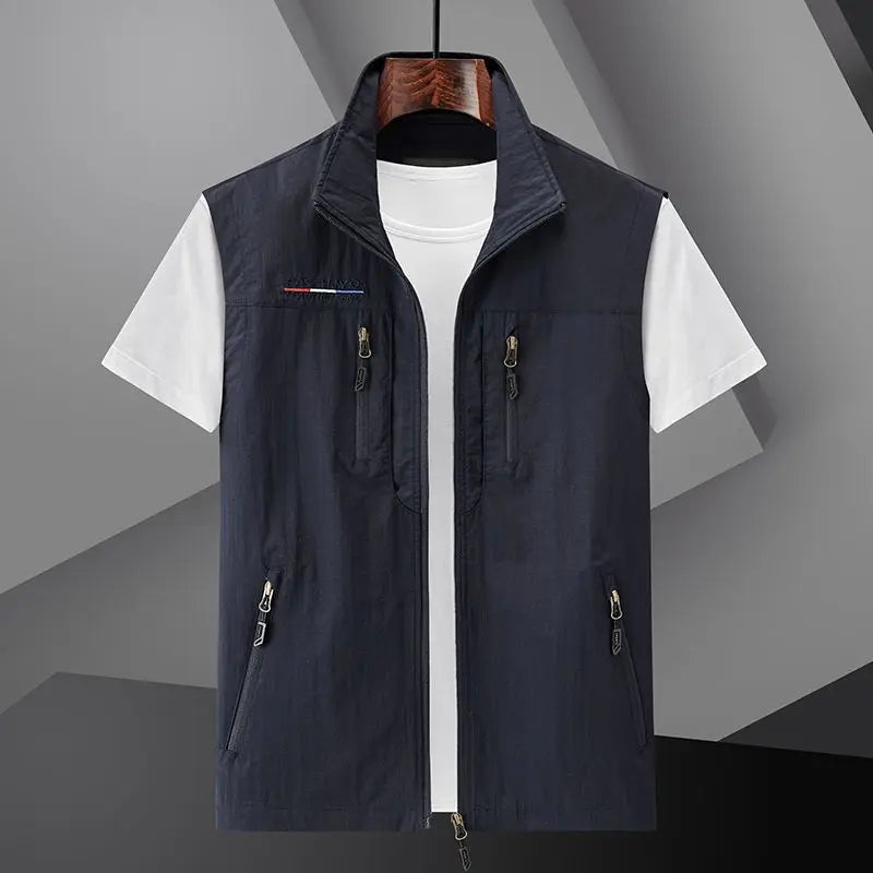 Waterdicht vest met meerdere zakken