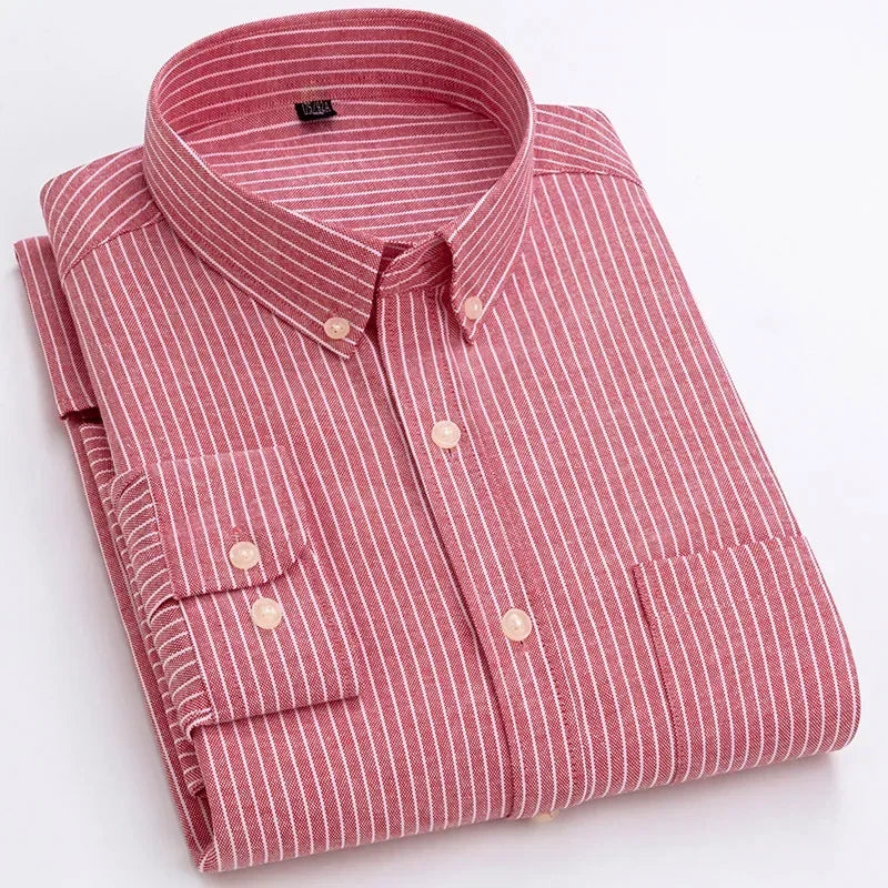 Katoenen shirt met lange mouwen