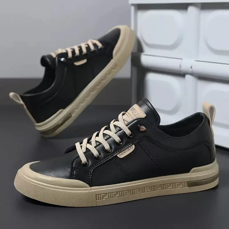 Elegante Leren Sneakers