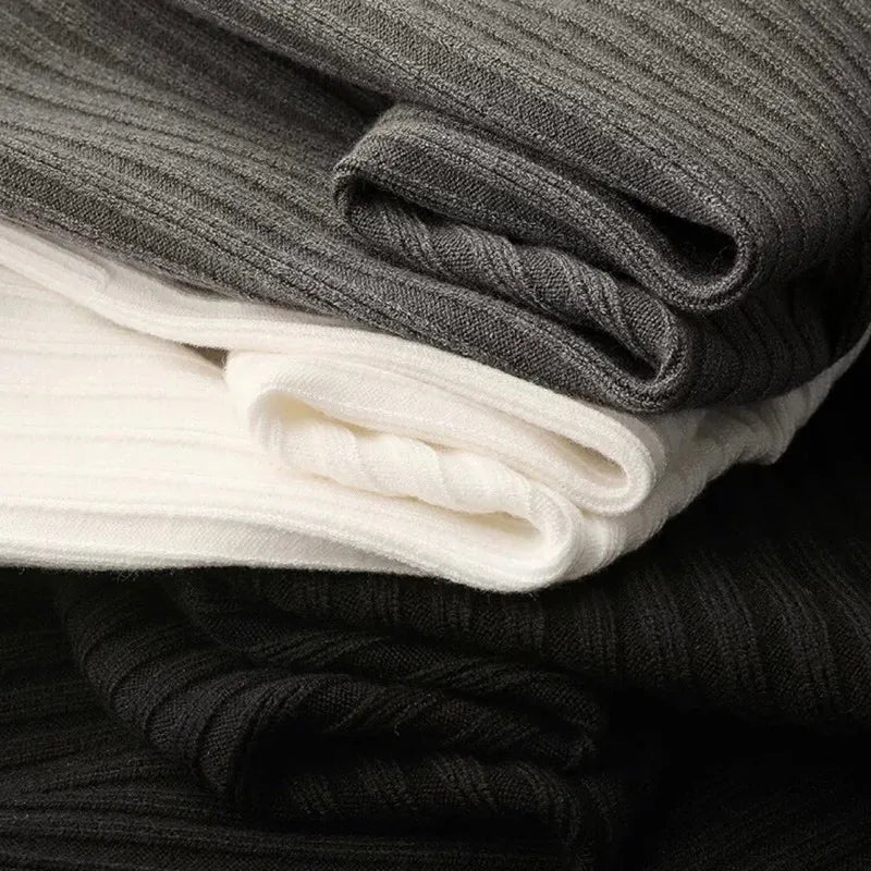 Elegante gestreepte trui met ritssluiting