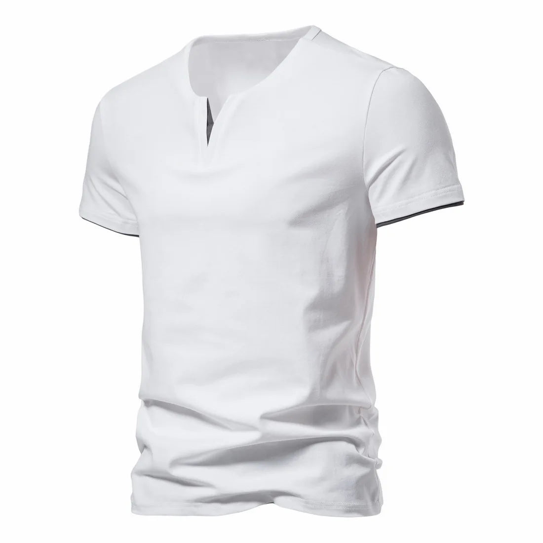 Elegant shirt met V-hals