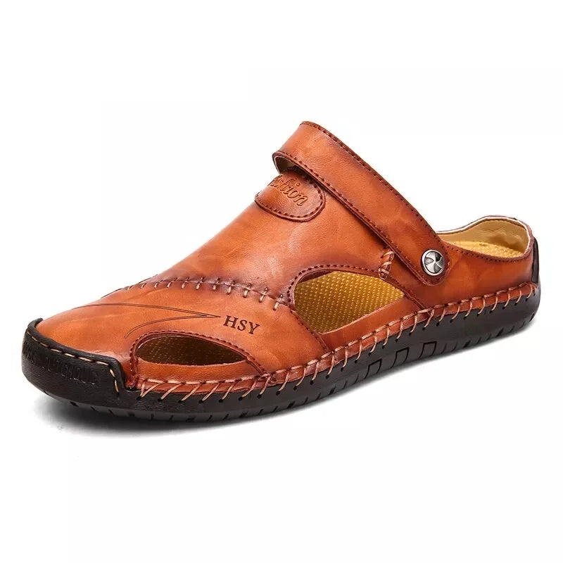 Klassieke Leren Sandalen