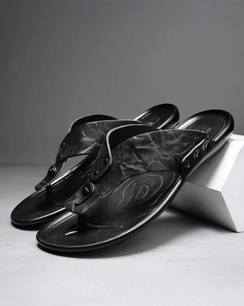 Elegante Leren Sandalen