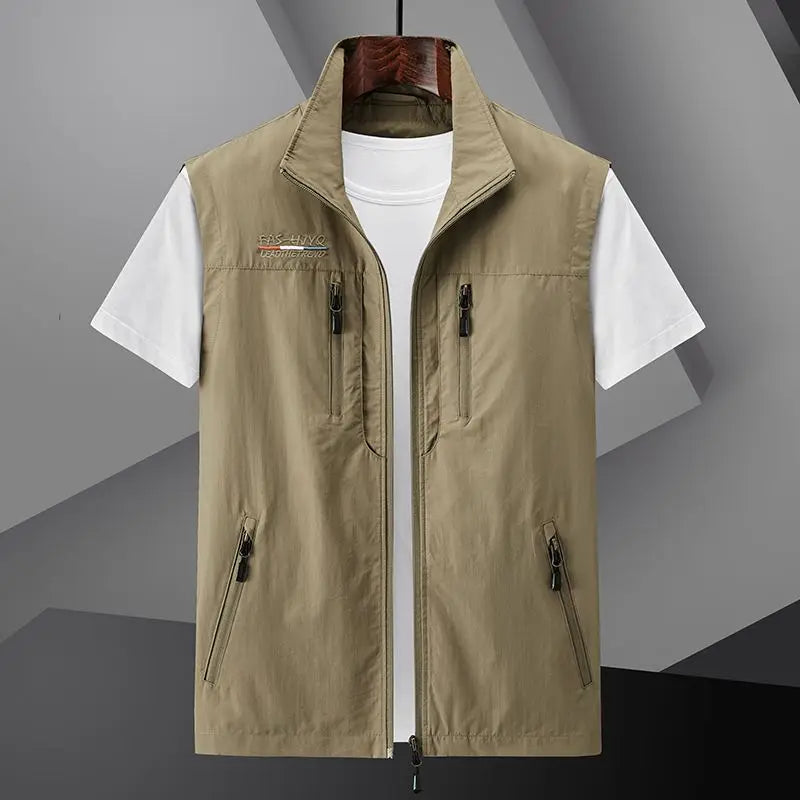 Waterdicht vest met meerdere zakken