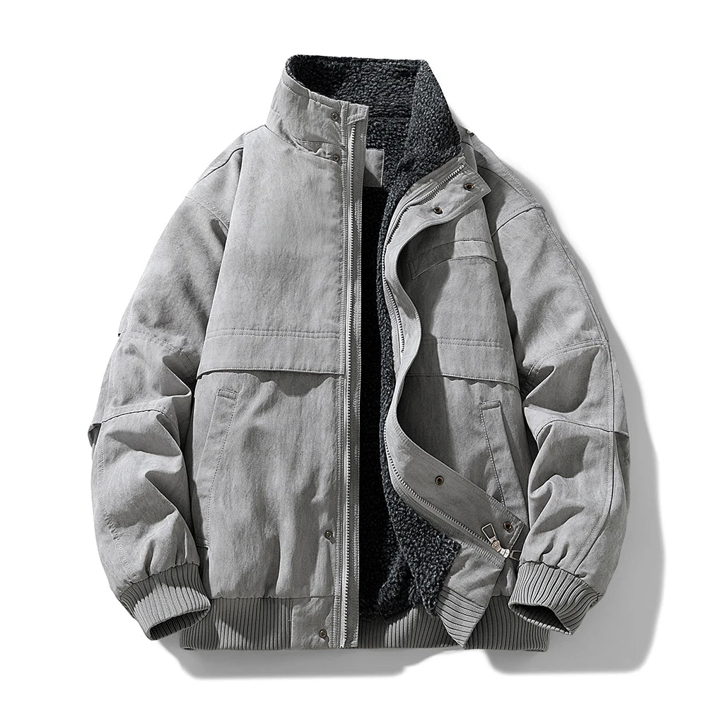 Elegante pufferjas met fleecevoering