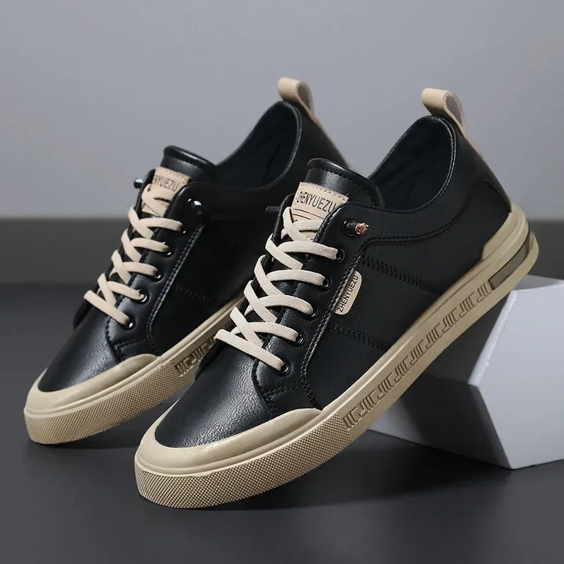 Elegante Leren Sneakers