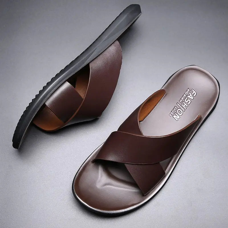 Elegante Leren Sandalen