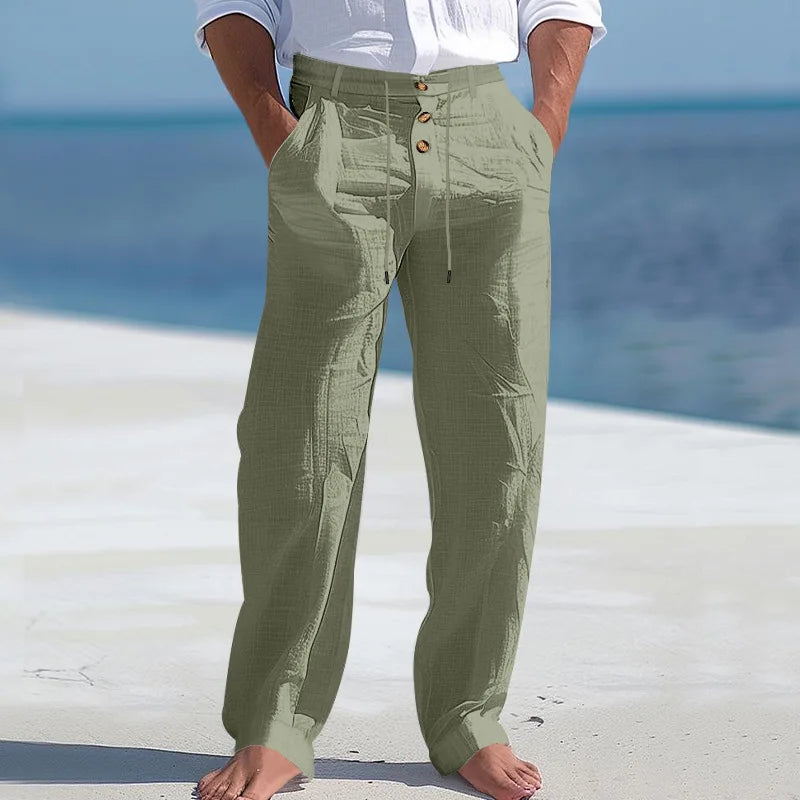 Linnen zomerbroek
