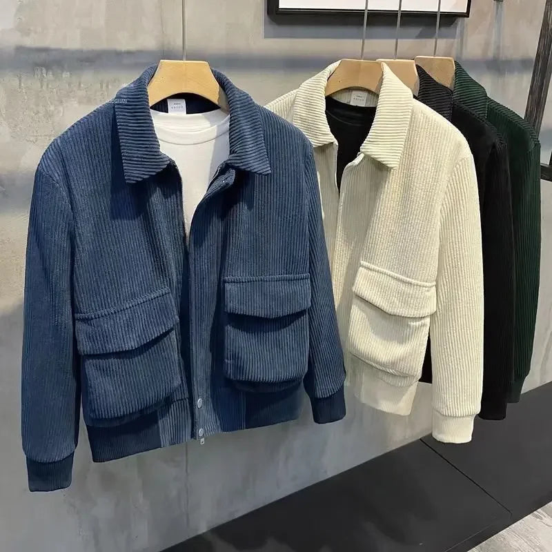 Elegant Corduroy Jasje