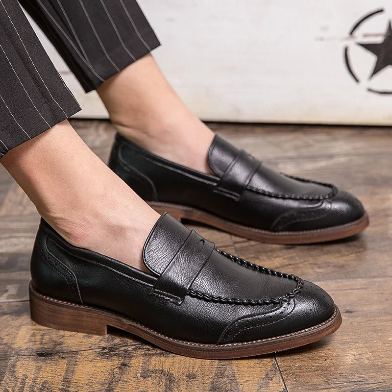 Chique leren Loafers