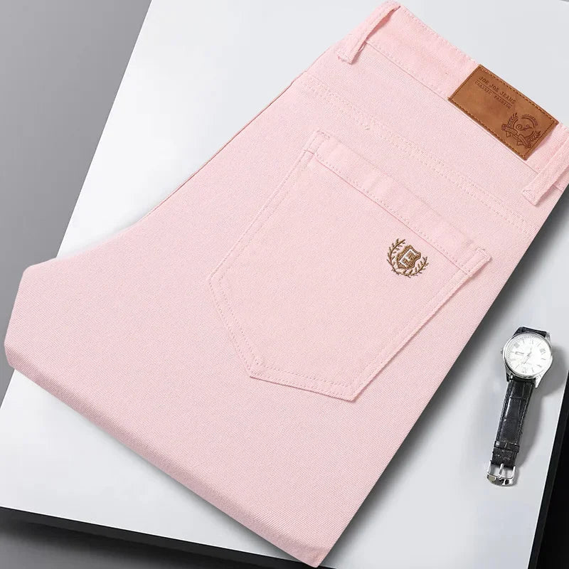 Elegante stretchjeans van denim