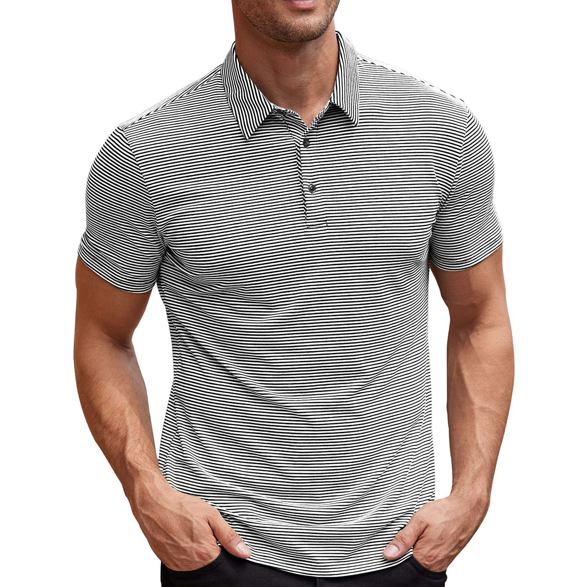 Gestreept poloshirt