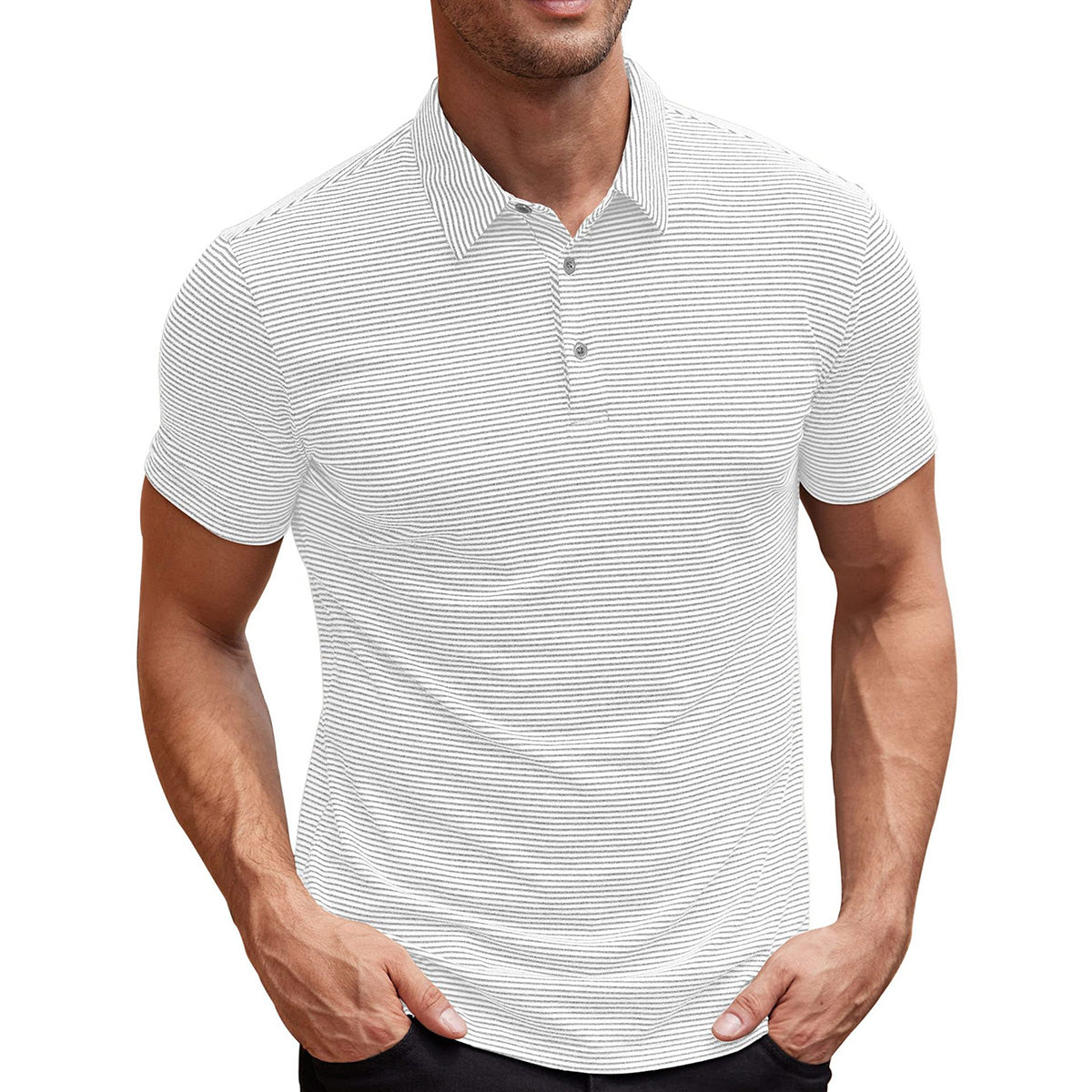 Gestreept poloshirt