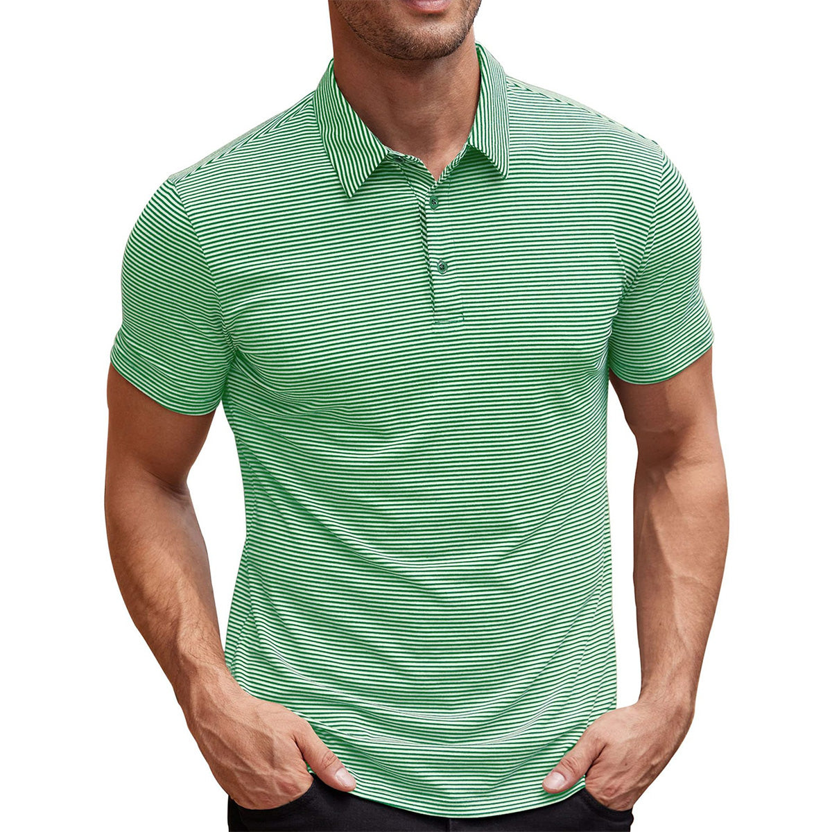 Gestreept poloshirt