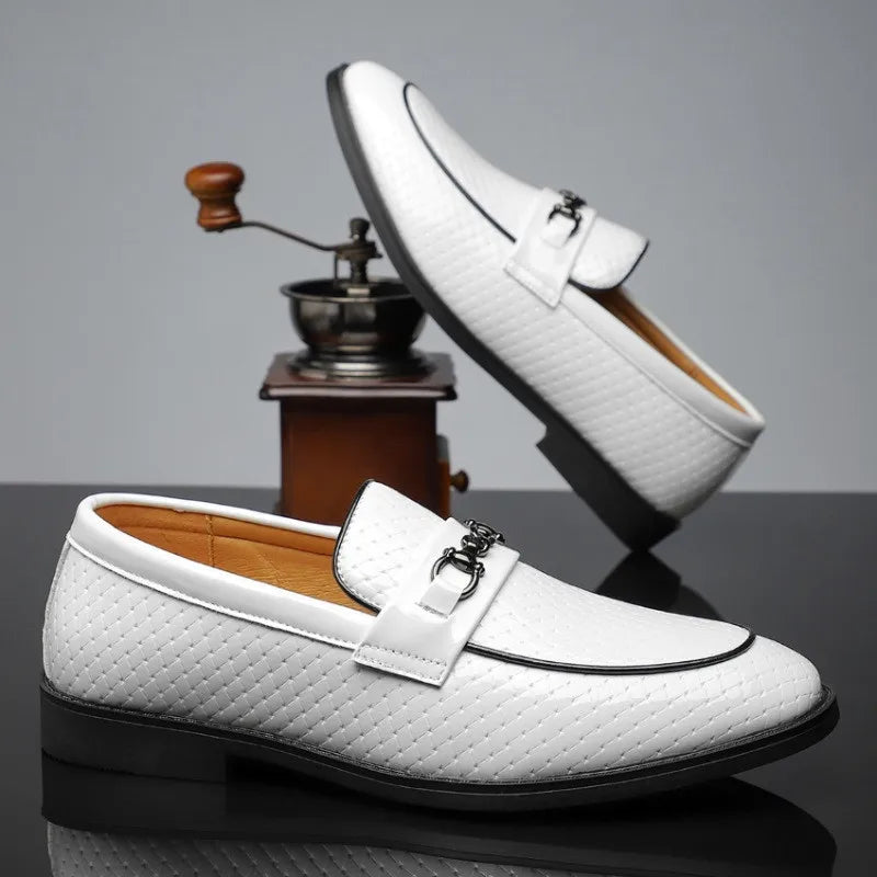 Leren Capri Loafers