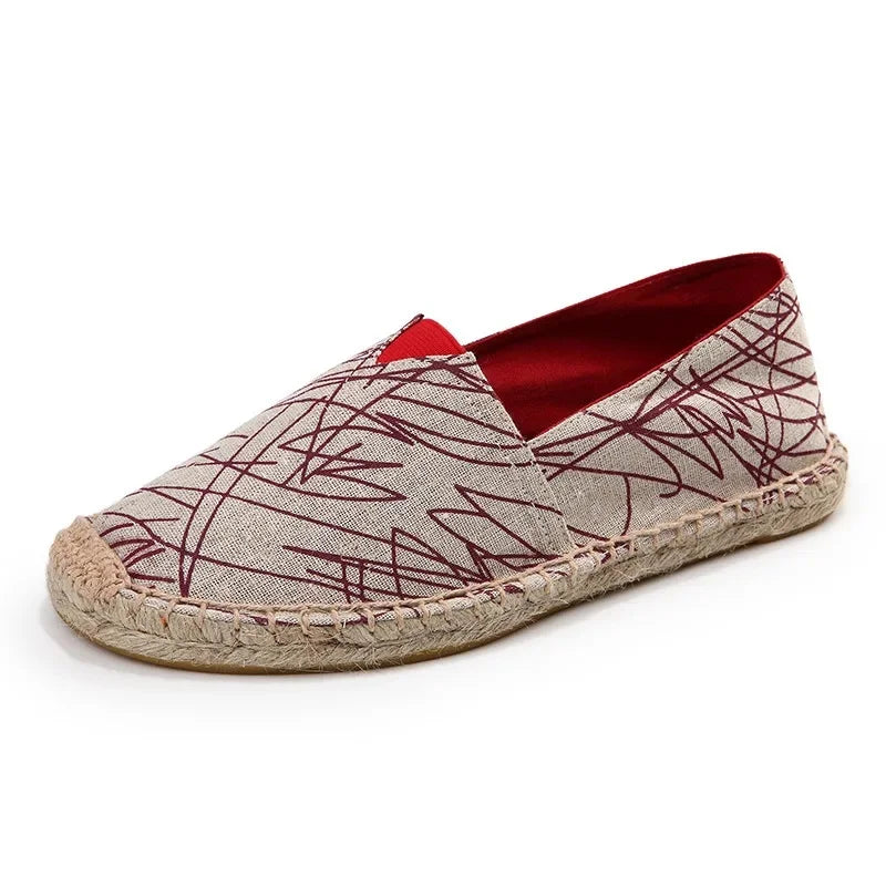 Elegante Espadrilles Canvas