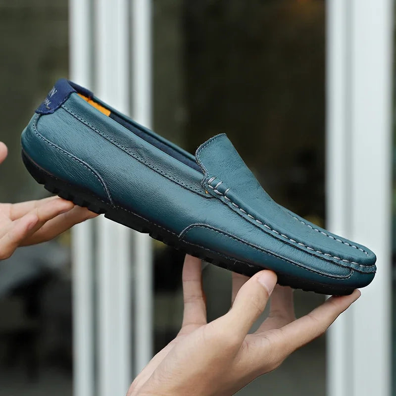 Vintage leren Loafers