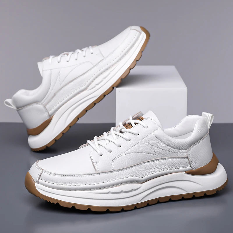 Klassieke leren herenschoenen