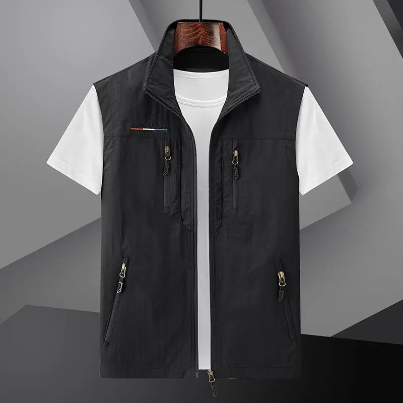 Waterdicht vest met meerdere zakken