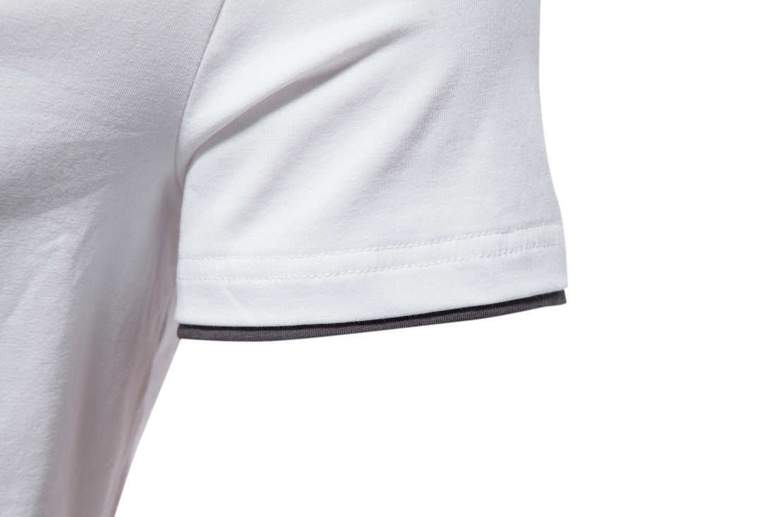 Elegant shirt met V-hals