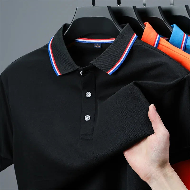 Casual zomer poloshirt