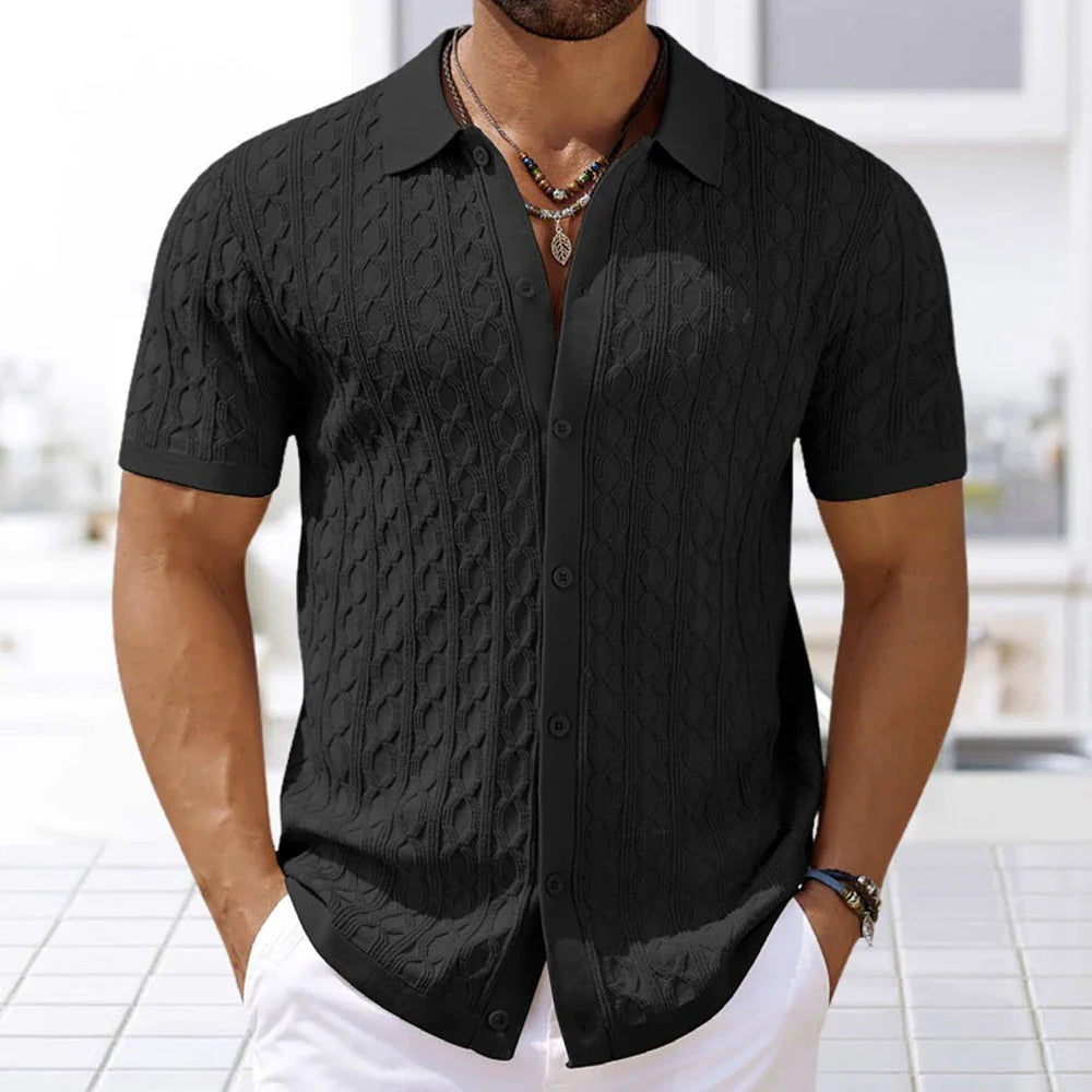 Button-Up Poloshirt