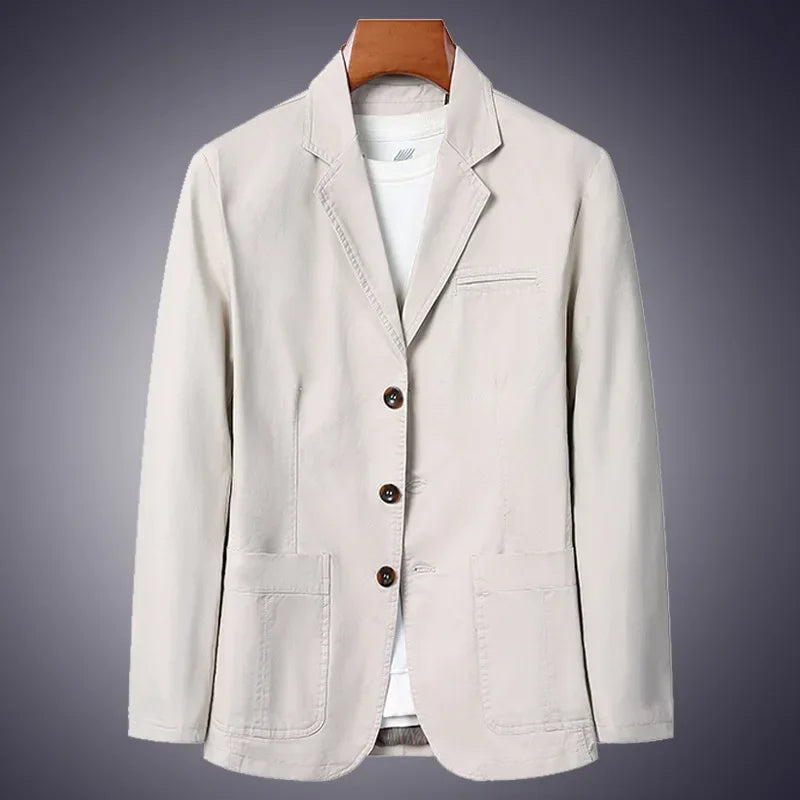 Elegante katoenen blazer