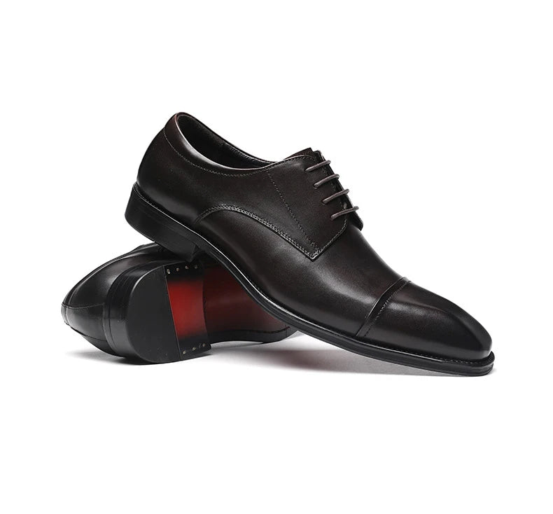 Chique leren zakelijke schoenen