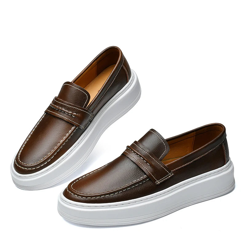 Leren bootschoenen