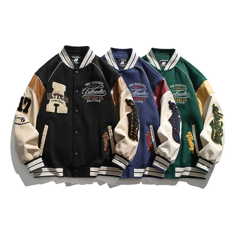 Heren Baseball Jacket