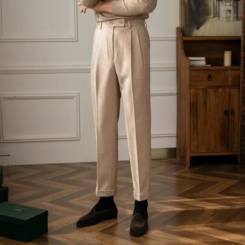 Chique broek met hoge taille