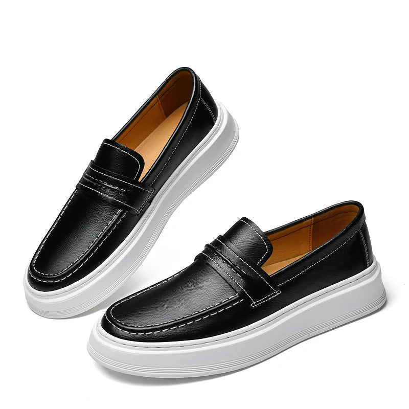 Leren bootschoenen