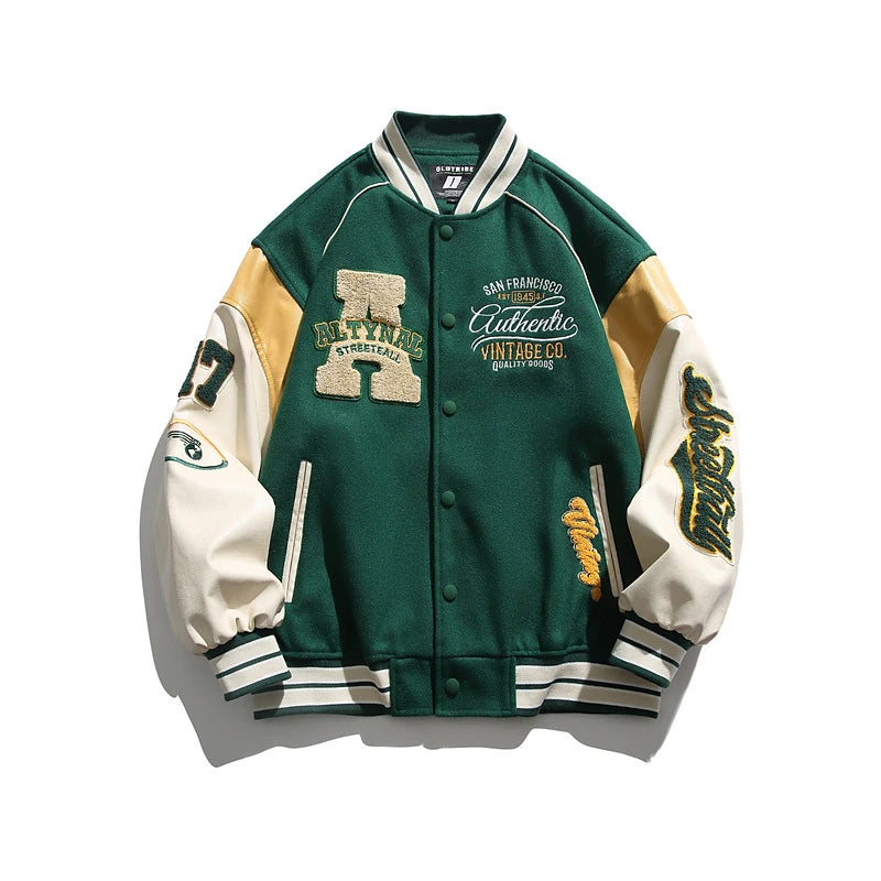 Heren Baseball Jacket
